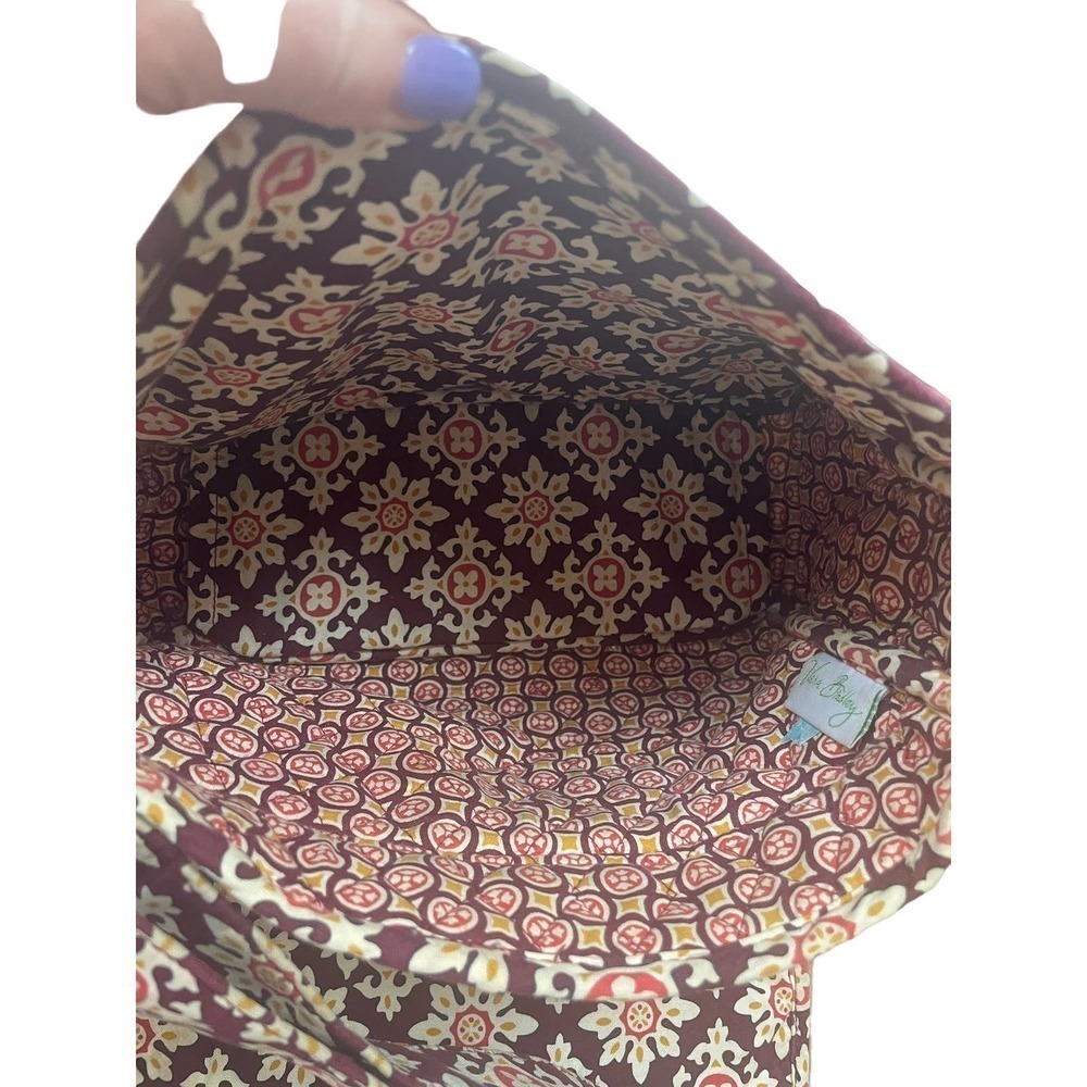 Vera Bradley Medallion Lindsay Crossbody Flap Messenger Shoulder Bag - Picture 12 of 16